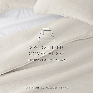 Lightweight & Breatheable 3pc Modern Quilt Set - Urban Loft