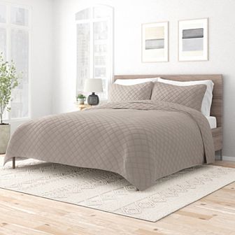 Lightweight & Breatheable 3 pc Modern Quilt Set - Urban Loft