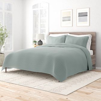 Lightweight & Breatheable 3 pc Modern Quilt Set - Urban Loft