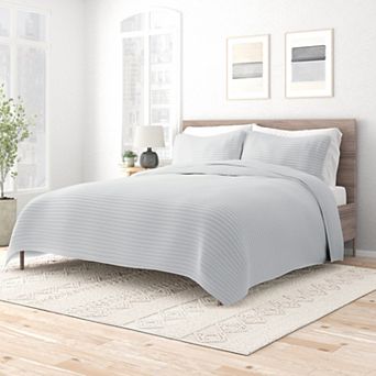 Lightweight & Breatheable 3 pc Modern Quilt Set - Urban Loft