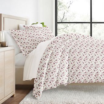 Urban Loft's 3 pc Garden Farmhouse Patterns Duvet Cover Bed Set With Shams