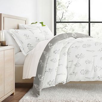 Urban Loft's 3 pc Garden Farmhouse Patterns Duvet Cover Bed Set With Shams
