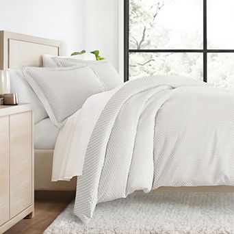 Urban Loft's 3 pc Classic Essential Patterns Duvet Cover Bed Set With Shams