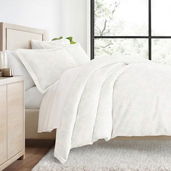 Urban Loft's 3 pc Classic Essential Patterns Duvet Cover Bed Set With Shams