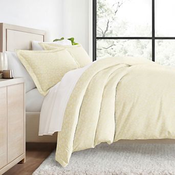 Urban Loft's 3 pc Classic Essential Patterns Duvet Cover Bed Set With Shams