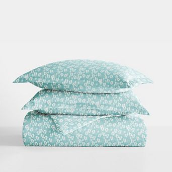 Urban Loft's 3 pc Classic Essential Patterns Duvet Cover Bed Set With Shams