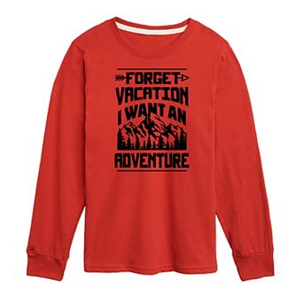 Boys 8-20 Adventure Long Sleeve Graphic Tee