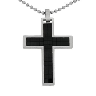 LYNX Stainless Steel Cross Pendant