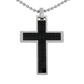 LYNX Stainless Steel Cross Pendant