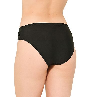 Women's Freshwater Twist Sash Hipster Swim Bottoms