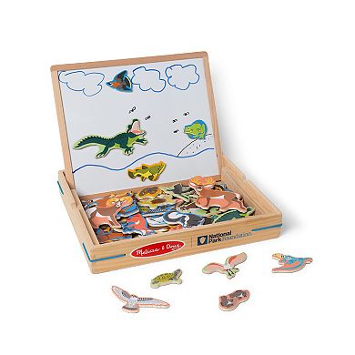 Melissa & Doug National Parks Wooden Picture Matching Magnetic Game