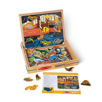 Melissa & Doug National Parks Wooden Picture Matching Magnetic Game