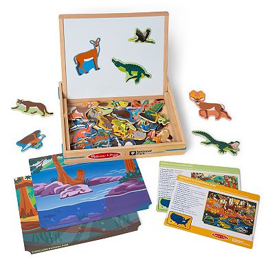 Melissa & Doug National Parks Wooden Picture Matching Magnetic Game