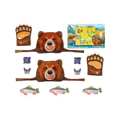 Melissa & Doug Yellowstone National Park Grizzly Bear Games and Pretend Play Set