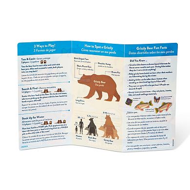 Melissa & Doug Yellowstone National Park Grizzly Bear Games and Pretend Play Set