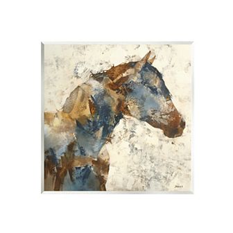Stupell Home Decor Abstract Horse Wall Plaque