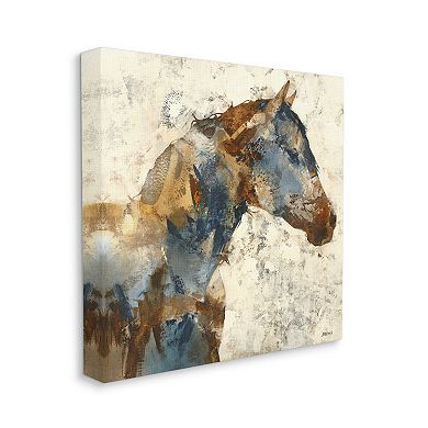 Stupell Home Decor Abstract Horse Canvas Wall Art