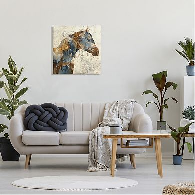 Stupell Home Decor Abstract Horse Canvas Wall Art
