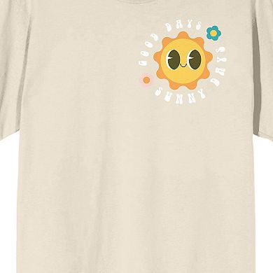 Men's Sunny Days Cartoon Sun Tee