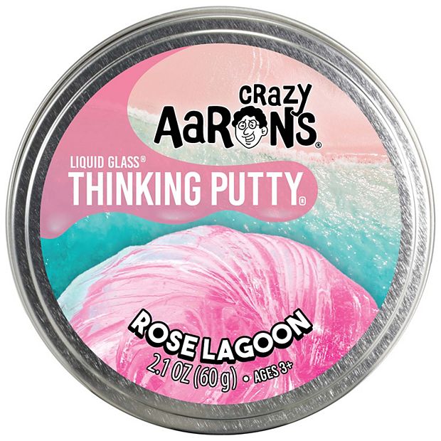 Crazy Aarons Liquid Glass Thinking Putty: Rose Lagoon, Other