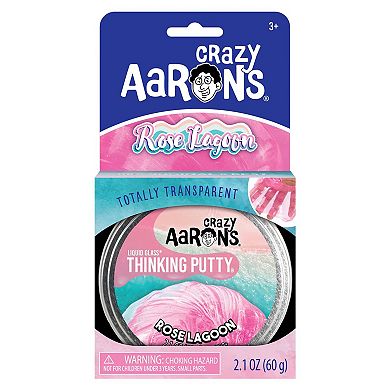 Crazy Aarons Rose Lagoon Liquid Glass® Thinking Putty®