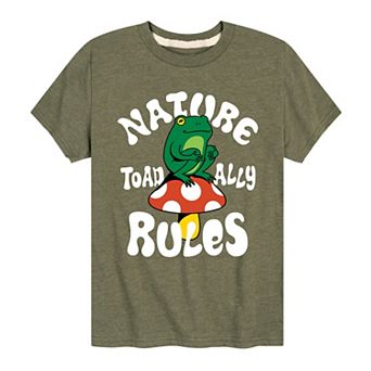 Boys 8-20 Nature Toadally Rules Tee