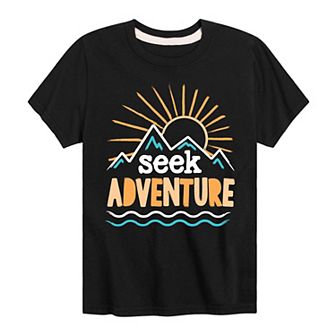 Boys 8-20 Seek Adventure Tee