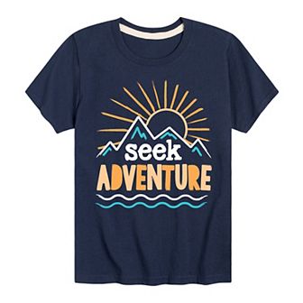 Boys 8-20 Seek Adventure Tee