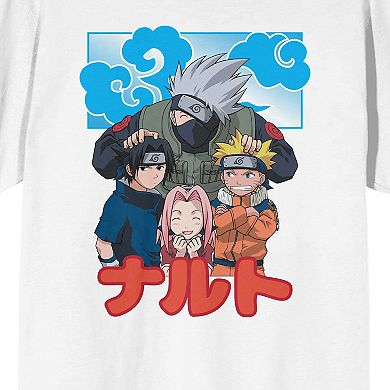 Men's Naruto Blue Smoke Character Tee