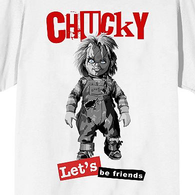Men's Chucky Lets Be Friends Tee