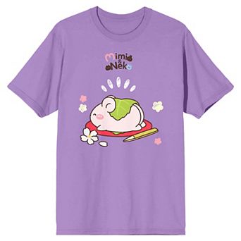 Men's Mimi & Neko Sleeping Nezu Tee