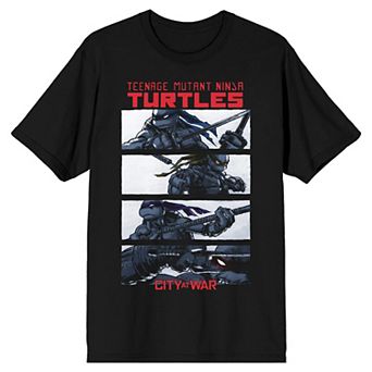 Men's Teenage Mutant Ninja Turtles City At War Graphic Tee