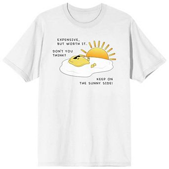 Men's Eggspensive Eggs Sunny Side Graphic Tee
