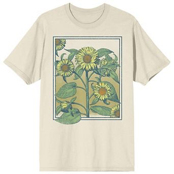 Men's Sunflower Frame Natural Graphic Tee