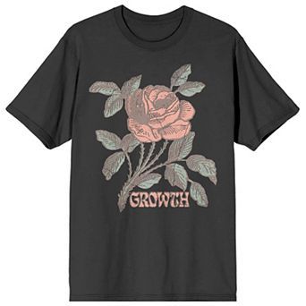 Men's Vintage Rose Positive Graphic Tee