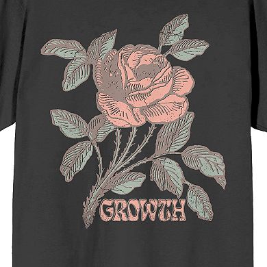 Men's Vintage Rose Positive Graphic Tee
