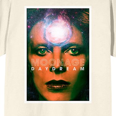 Men's David Bowie Close Up Face Graphic Tee