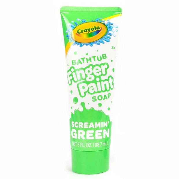 Crayola Bathtub Finger Paint Soap - Screamin' Green