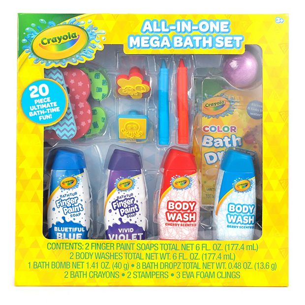 Crayola AllInOne Mega Bath Set, Crayola Bath