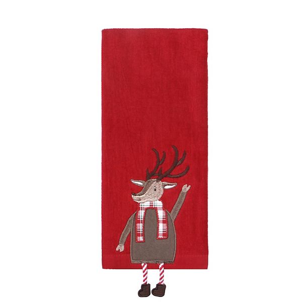 St. Nicholas Square® Moose Lights Hand Towel
