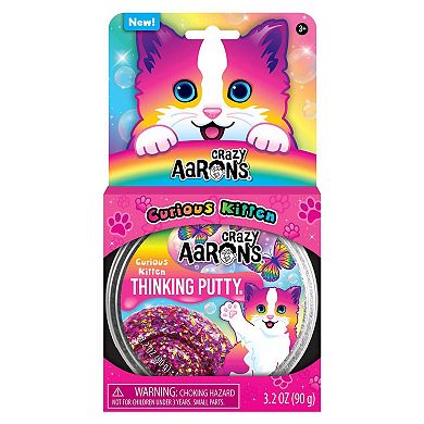 Crazy Aarons Curious Kitten Putty Pets Thinking Putty®