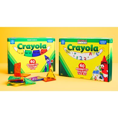 Crayola Bold & Bright Magnetic Tiles