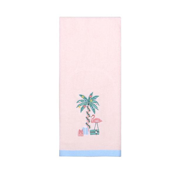 Flamingo Hand Towels 2 Hand Towels, Beachy Hand Towels, Embroidered Towels.  7 Colors to Choose From. Nice Towels. Add a Name 