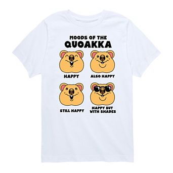 Boys 8-20 Moods Of The Quokka Graphic Tee