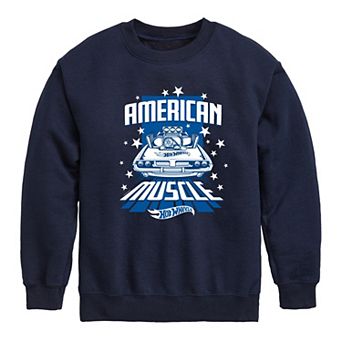 Boys 8-20 Hot Wheels American Muscle Sweatshirt