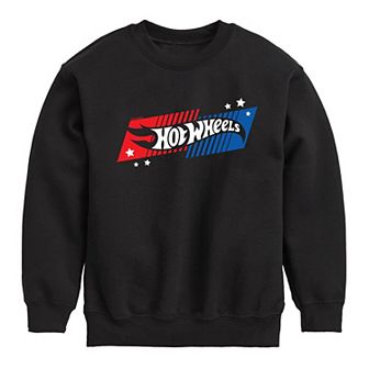 Boys 8-20 Hot Wheels American Logo Sweatshirt