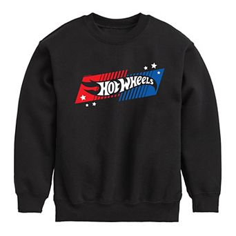 Boys 8-20 Hot Wheels American Logo Sweatshirt