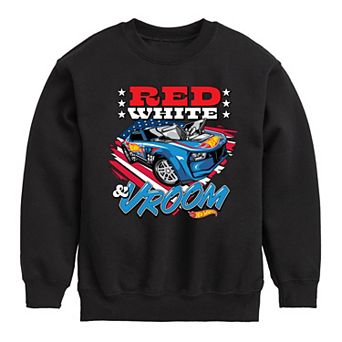 Boys 8-20 Hot Wheels Car Vroom Sweatshirt