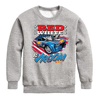 Boys 8-20 Hot Wheels Car Vroom Sweatshirt