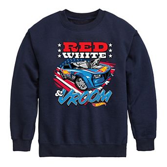 Boys 8-20 Hot Wheels Car Vroom Sweatshirt